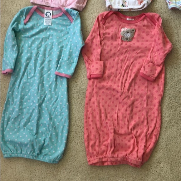 NWOT 0-6 month Night Gowns! - Picture 2 of 4